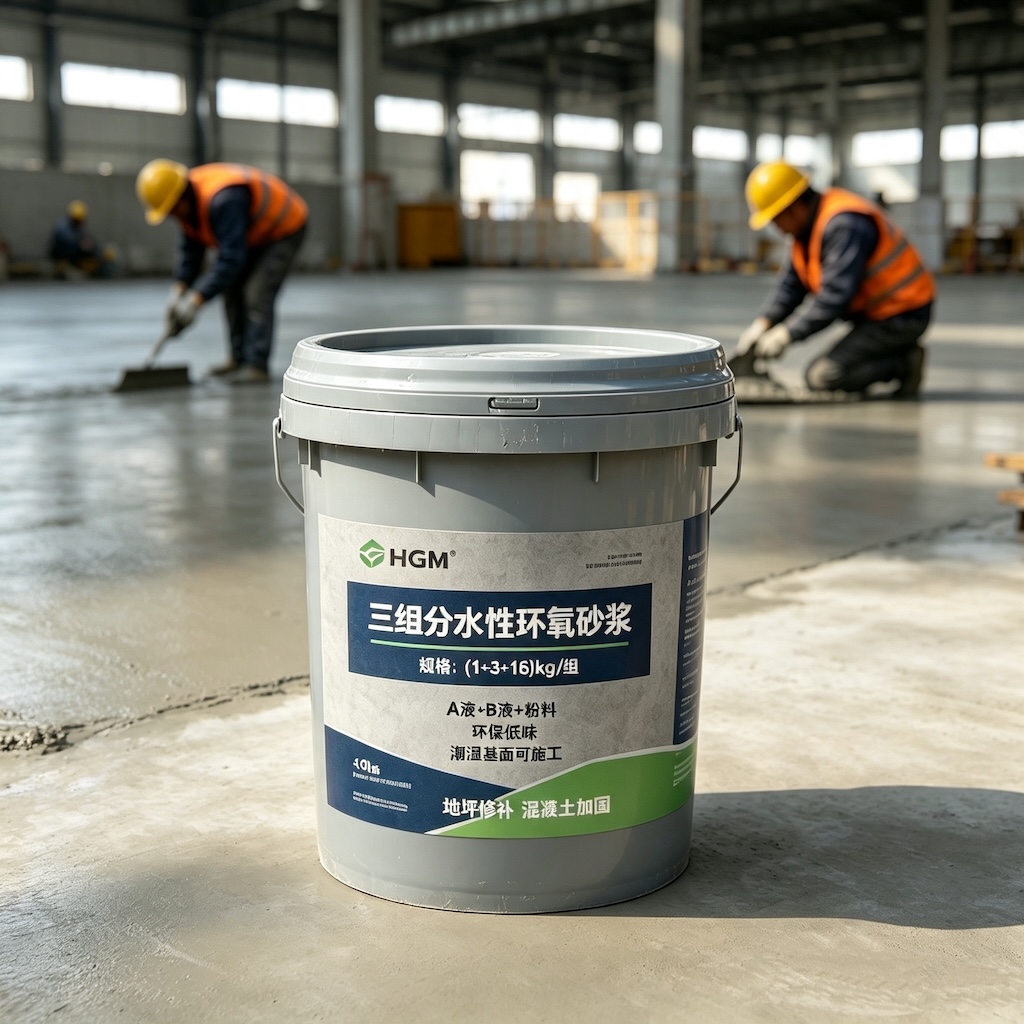 成华三组份水性环氧砂浆